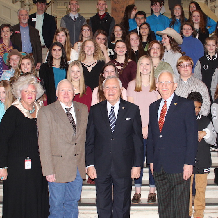 Equine champions honored in capitol ceremony